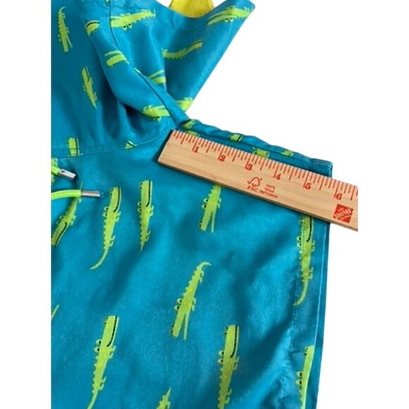 "CAPELLE" Mens Swim Trunks SZ XL Drawstring Crocodiles Beach PLZ READ!! Vacation - Picture 10 of 12